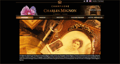 Desktop Screenshot of champagne-mignon.fr